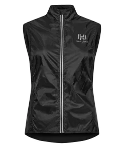 Hellner Biekkus Wind Vest Women's Black Beauty