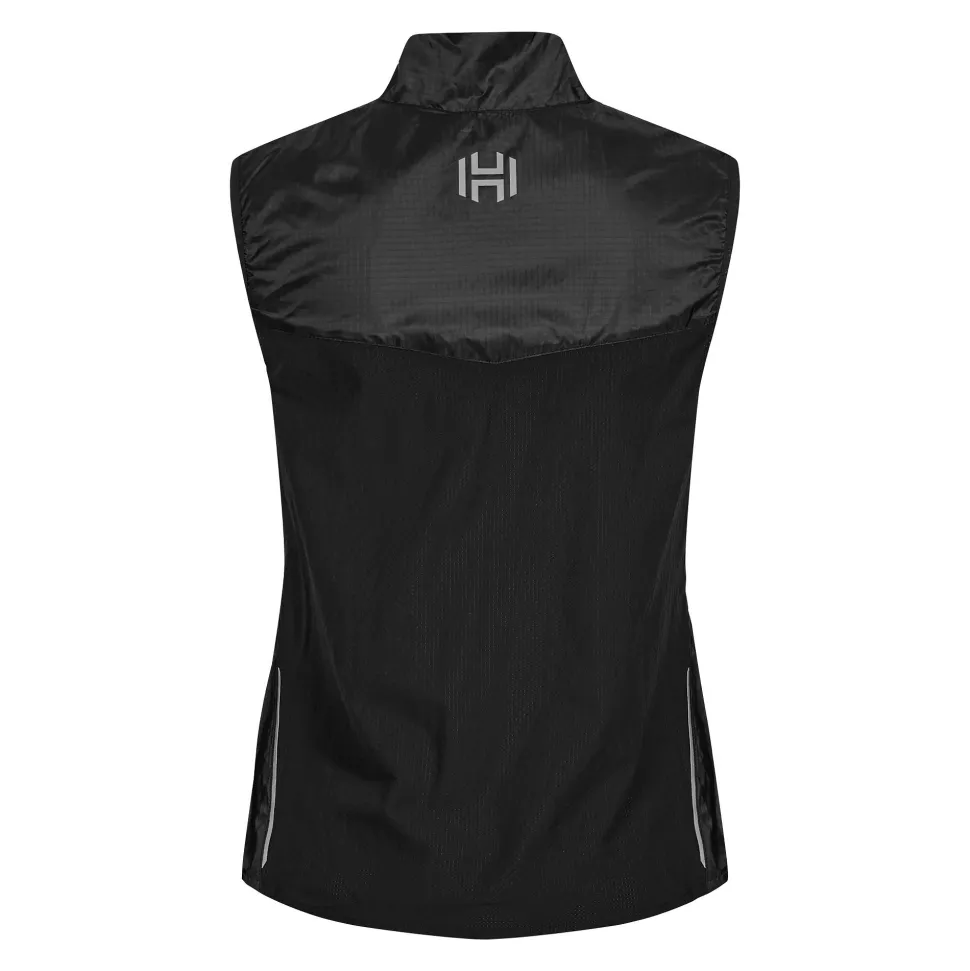 Hellner Biekkus Wind Vest Women's Black Beauty