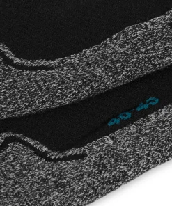 Hellner Mid Tech Run Sock Black Beauty
