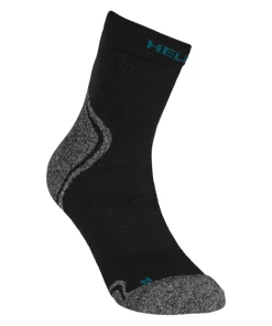 Hellner Mid Tech Run Sock Black Beauty