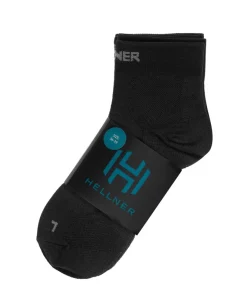 Hellner Running Mid Sock 2-P Black Beauty