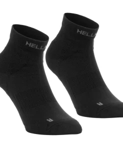 Hellner Running Mid Sock 2-P Black Beauty