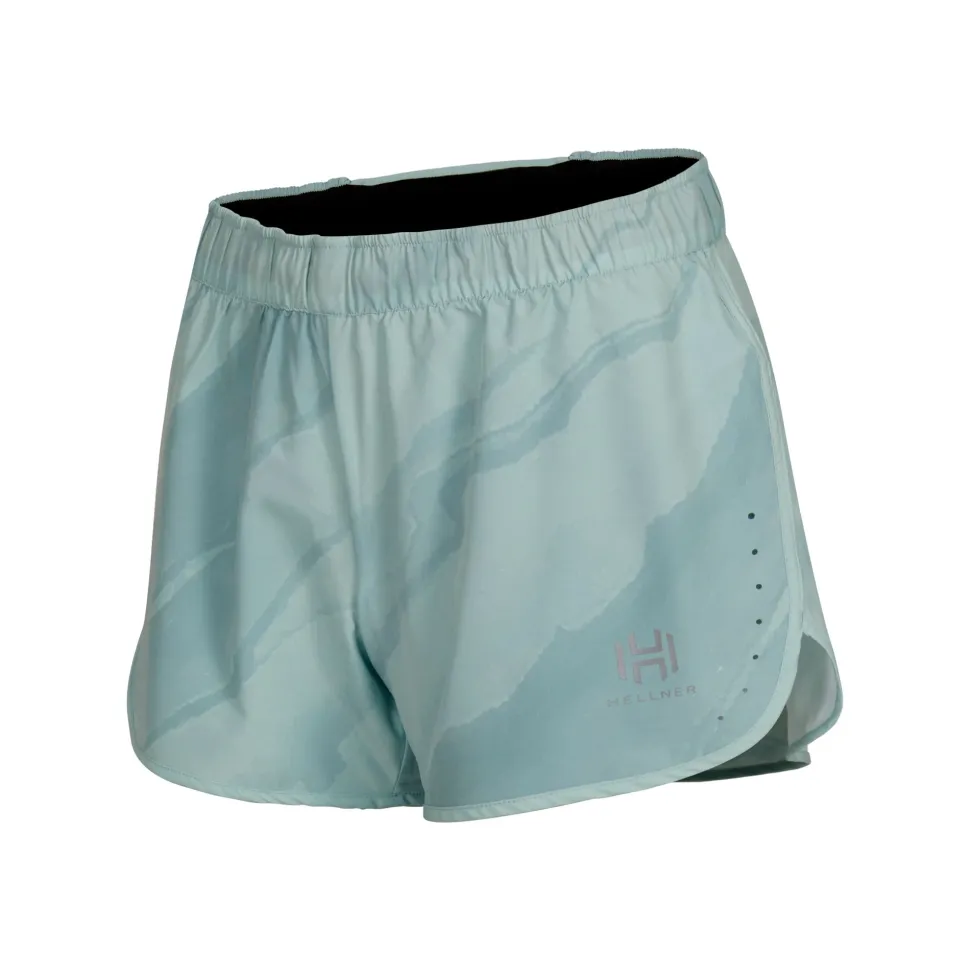 Hellner Women's Aras Running Shorts Blue Haze