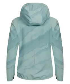 Hellner Women's Aras Running Jacket Blue Haze