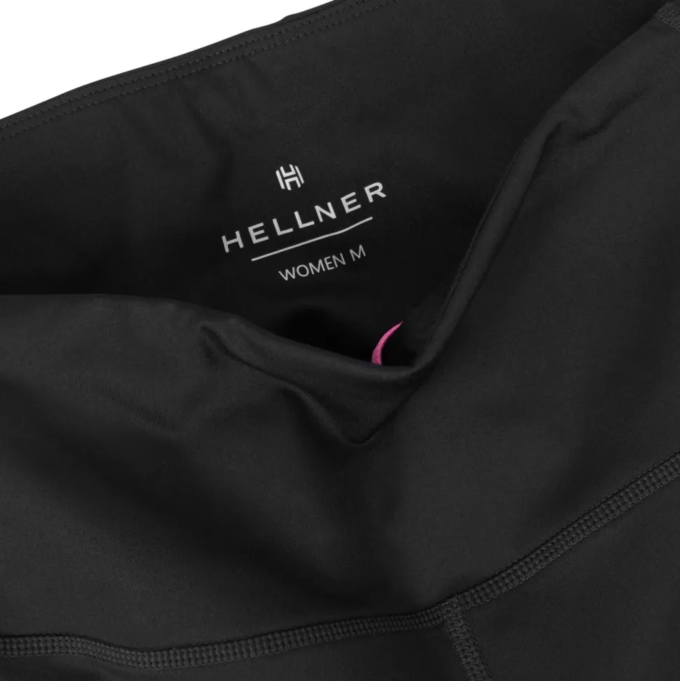 Hellner Women's Compression Full Length Tights Black Beauty