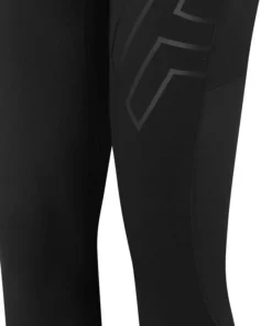 Hellner Women's Compression Full Length Tights Black Beauty