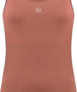 Hellner Women's Core Running Singlet Burlwood