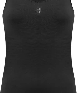 Hellner Women's Core Running Singlet Black Beauty