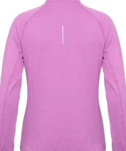 Hellner Women's Core Running Halfzip LS Tee Mulberry