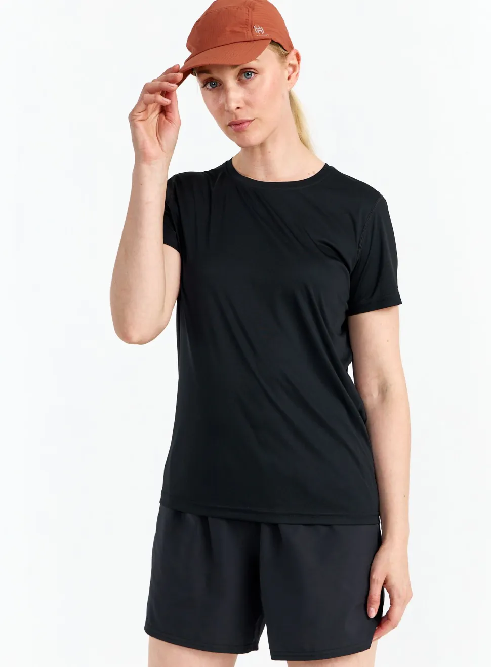 Hellner Women's Core Running Tee Black Beauty