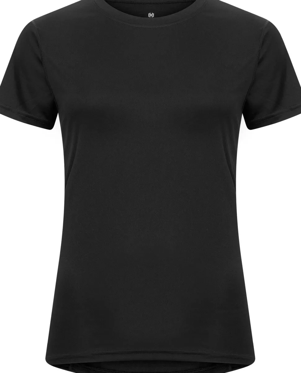 Hellner Women's Core Running Tee Black Beauty