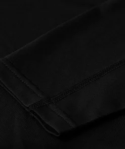 Hellner Women's Core Running Halfzip LS Tee Black Beauty