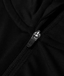 Hellner Women's Core Running Halfzip LS Tee Black Beauty