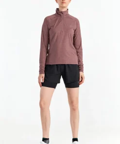 Hellner Women's Kelva 2-In-1 Running Long Tights Black Beauty/black Beauty