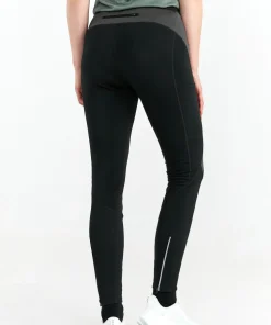 Hellner Women's Nautanen Winter Windblock Tights Phantom/Black Beauty