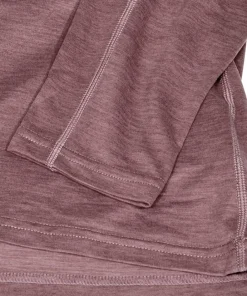 Hellner Women's Nunis Halfzip Long Sleeve Tee Rose Taupe