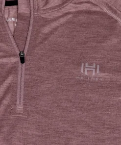 Hellner Women's Nunis Halfzip Long Sleeve Tee Rose Taupe