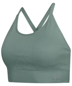 Hellner Women's Seamless Tech Sport Bra Laurel Wreath