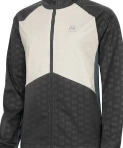 Hellner Women's Sårjås XC Ski Jacket Stormy Weather/Asphalt/Off White