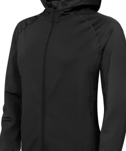 Hellner Women's Tech Fleece Hood Black Beauty