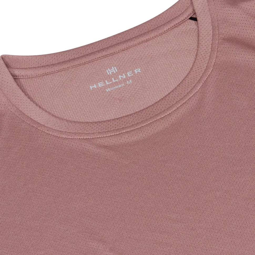 Hellner Women's Tossis Mesh Tee Burlwood