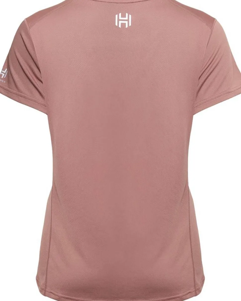 Hellner Women's Tossis Mesh Tee Burlwood
