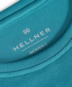 Hellner Women's Tossis Mesh Tee Biscay Bay