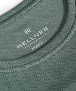 Hellner Women's Tossis Mesh Tee Laurel Wreath