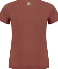 Hellner Women's Tossis Mesh Tee Chutney