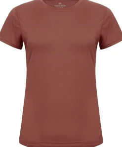 Hellner Women's Tossis Mesh Tee Chutney