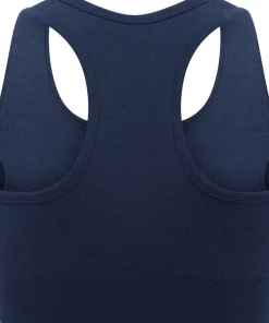Hellner Women's Wool Tech Seamless Bra Dress Blues