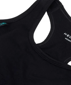 Hellner Women's Wool Tech Seamless Bra Black Beauty