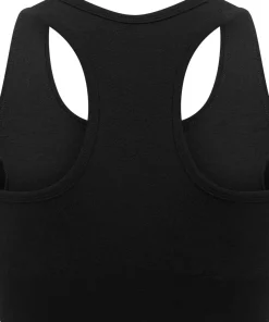 Hellner Women's Wool Tech Seamless Bra Black Beauty
