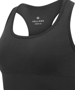 Hellner Women's Wool Tech Seamless Bra Phantom
