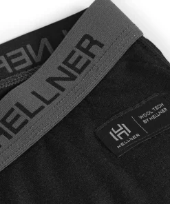 Hellner Women's Wool Tech Base Layer Pant Black Beauty
