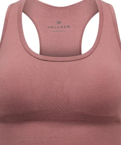 Hellner Women's Wool Tech Seamless Bra Burlwood
