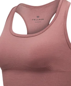 Hellner Women's Wool Tech Seamless Bra Burlwood