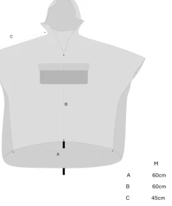 Helsport Pro Fjell Poncho Insulated Dark Shadow / Ruby Red