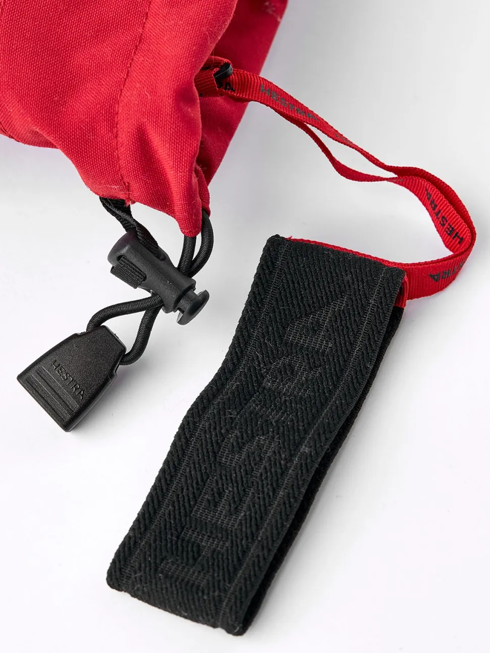 Hestra Army Leather Heli Ski 3-Finger Red