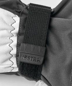 Hestra Army Leather Heli Ski 5-finger Grey