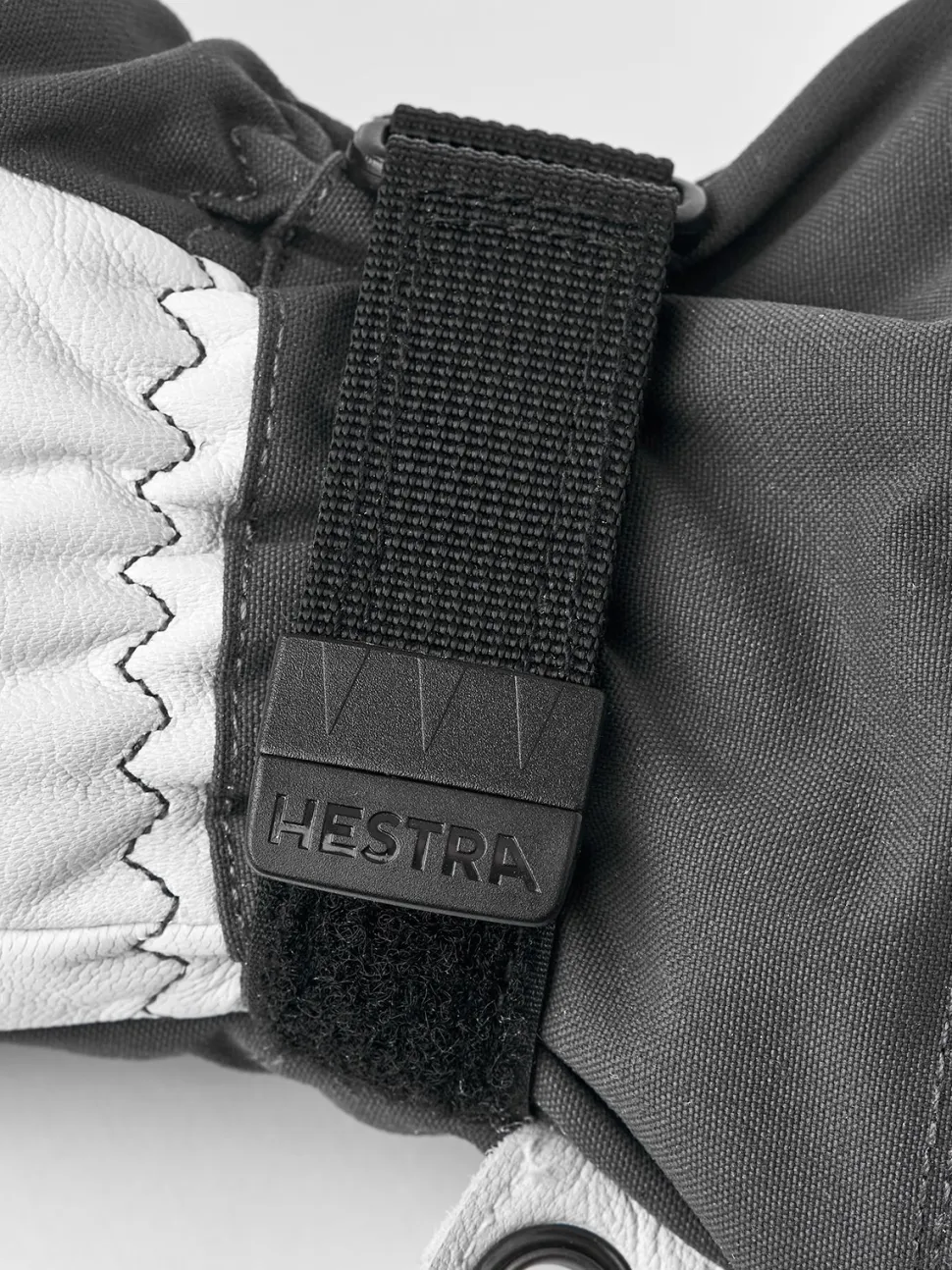 Hestra Army Leather Heli Ski 5-finger Grey