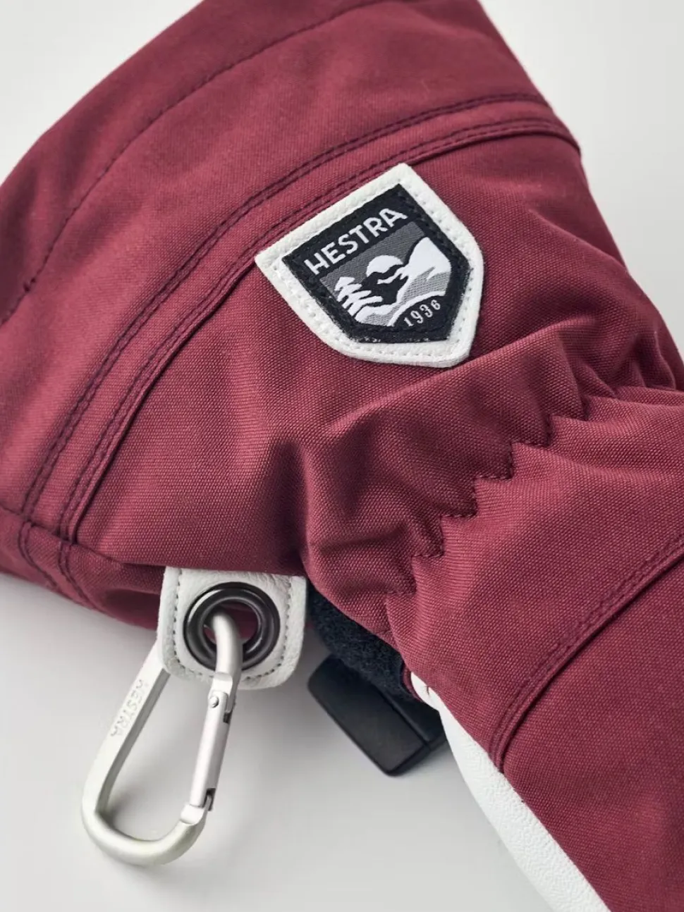 Hestra Army Leather Heli Ski 5-finger Bordeaux