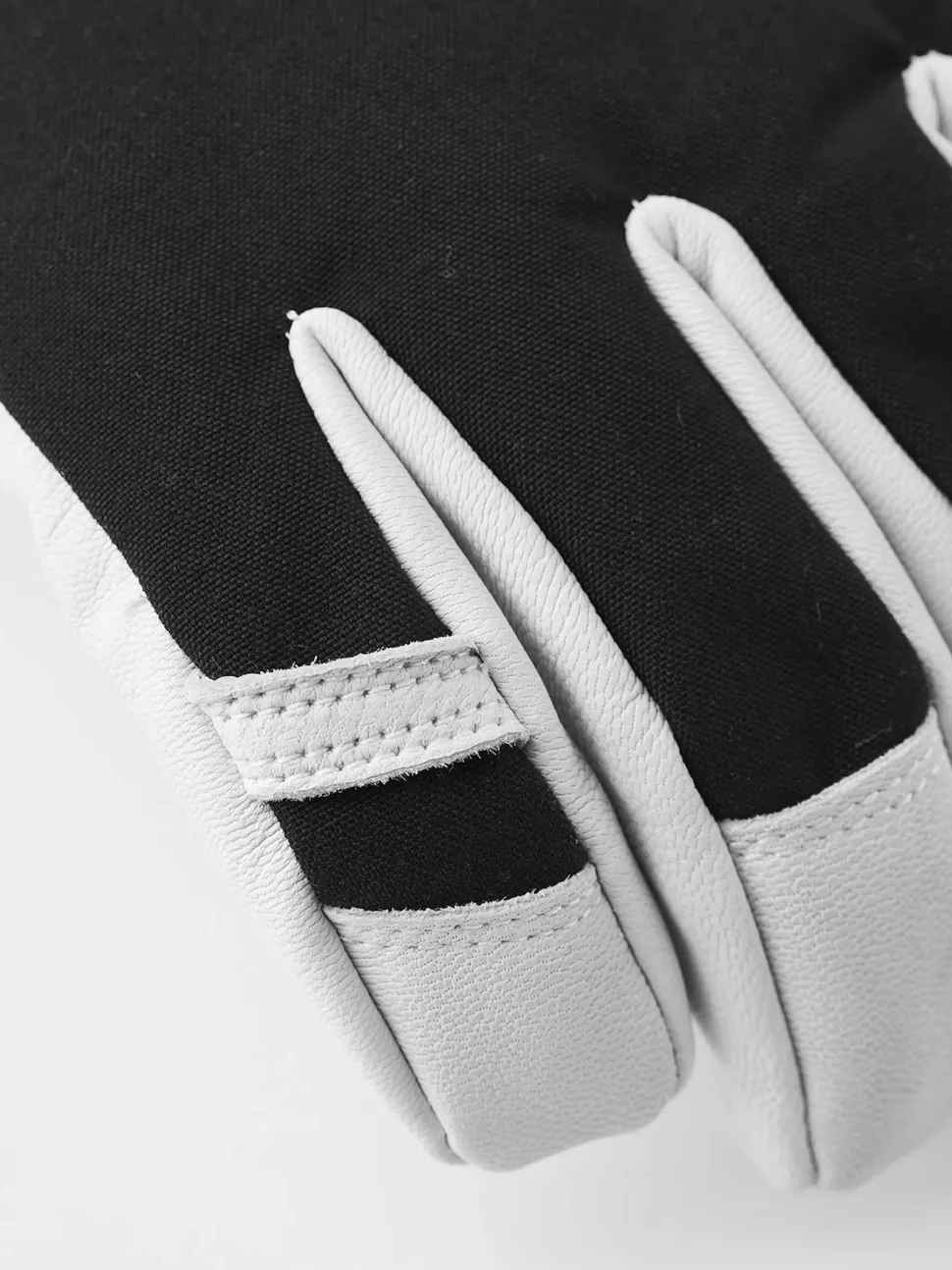 Hestra Army Leather Heli Ski 5-finger Black