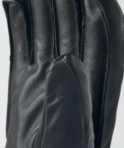 Hestra Army Leather Wool Terry 5-Finger Grey