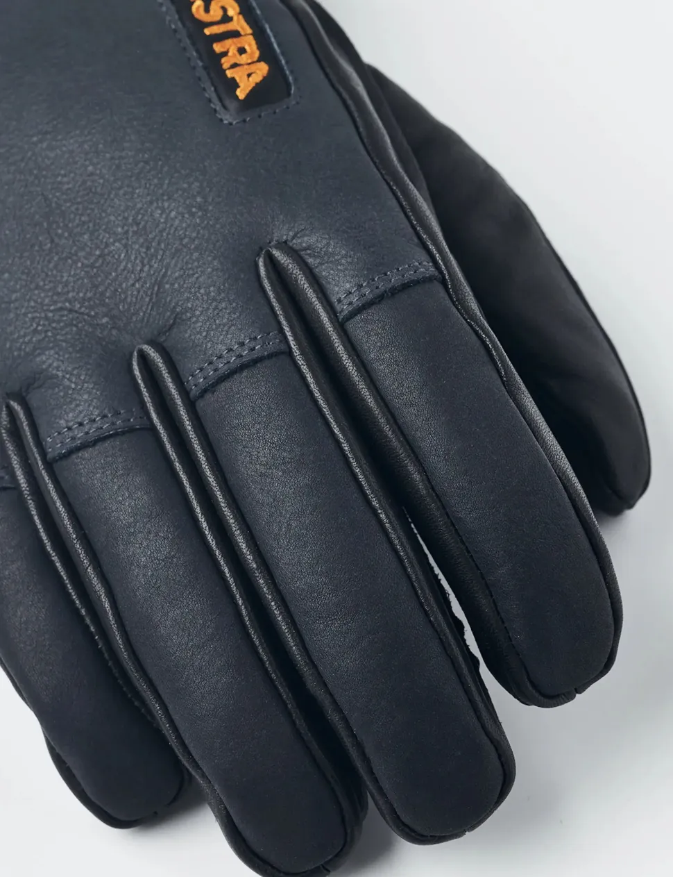 Hestra Army Leather Wool Terry 5-Finger Grey