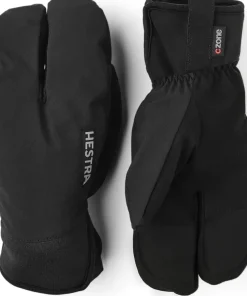 Hestra CZone Mistral Split Mitt Black