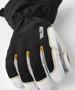 Hestra Ergo Grip HDry Descent 5-Finger Black/Offwhite