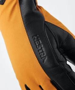 Hestra Flextron Motion Short 5-Finger Mustard/Black