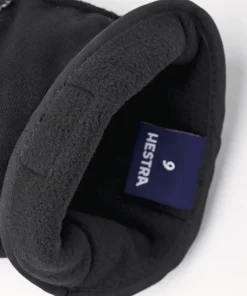 Hestra Gauntlet Fleece Liner 5-Finger Black