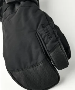 Hestra Gauntlet Sr. - 3 Finger Black/Black